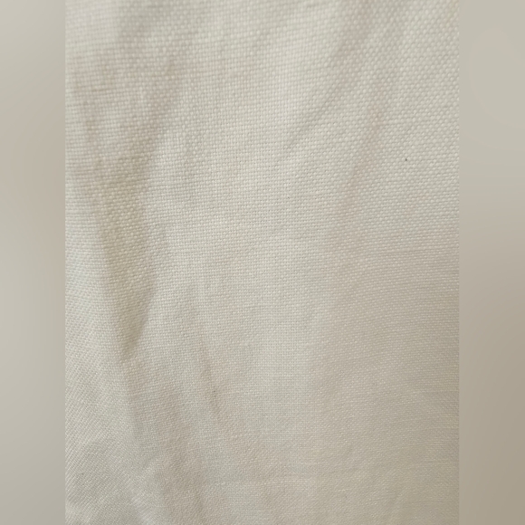 Jones New York White Linen Pants White Pleated Linen Trousers sz 4 New With Tags - Picture 4 of 6